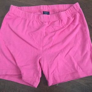 Pink cotton shorts